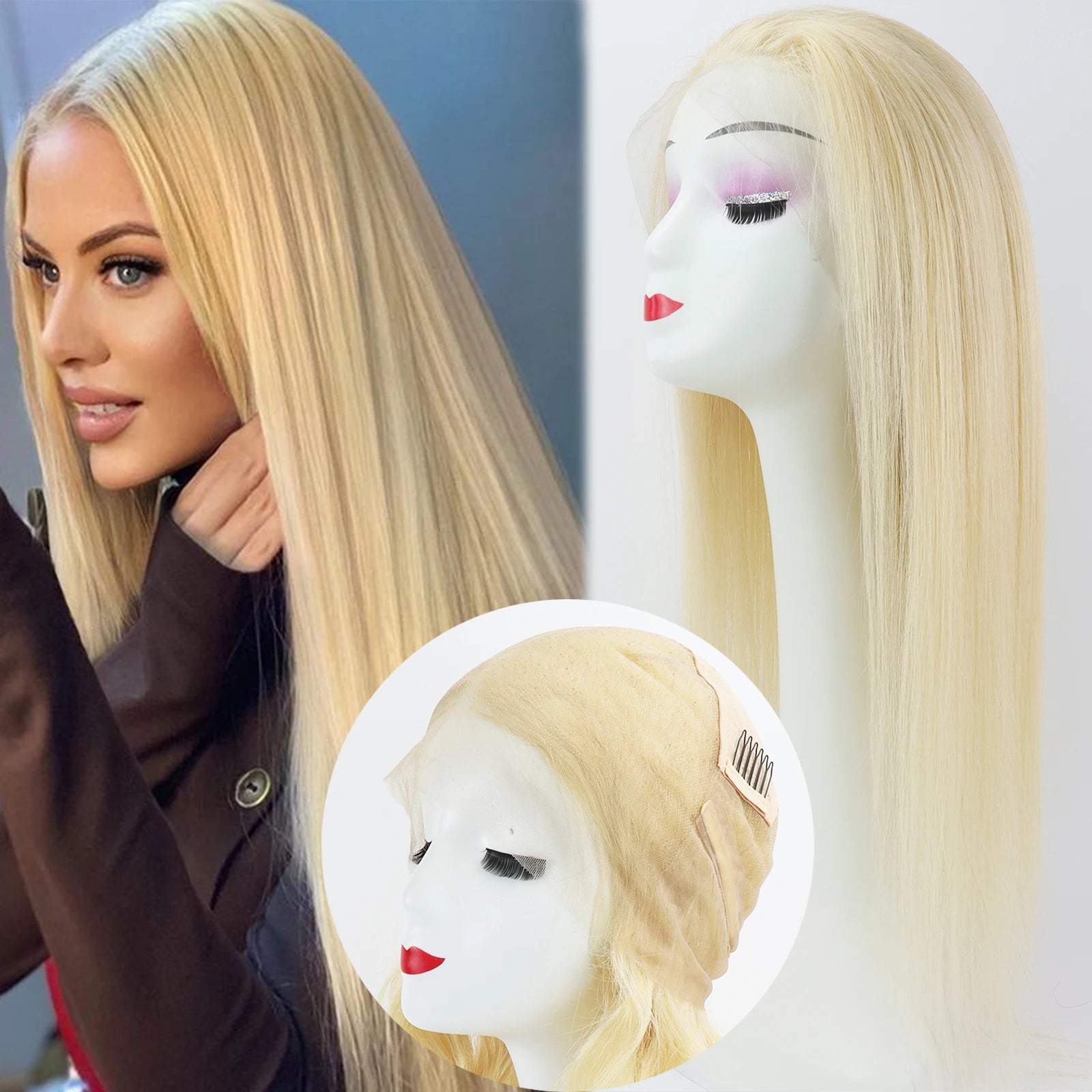 Full Lace Wig  Human Hair different colors