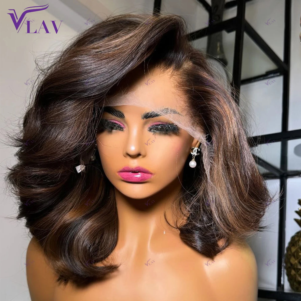 Human Hair Wig 13x4/13x6 Lace Frontal Wig Preplucked