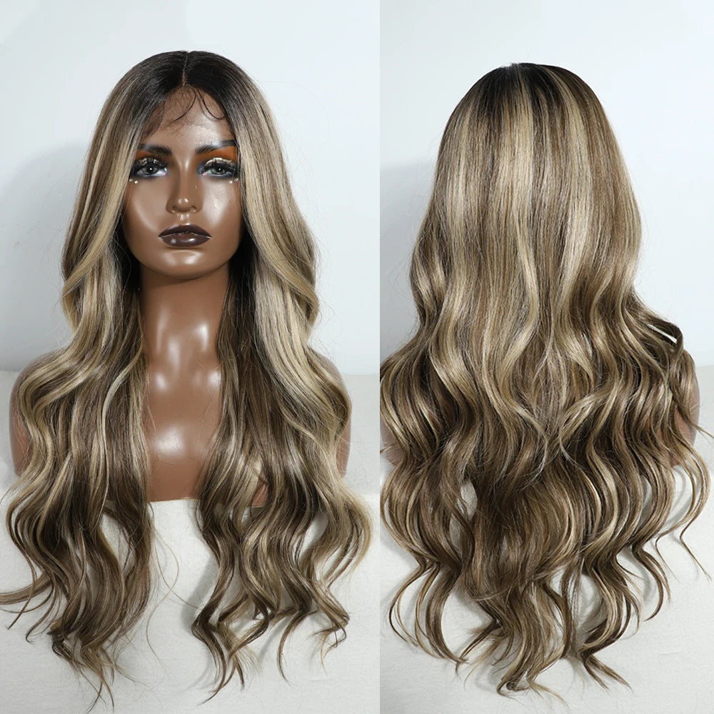 Synthetic Lace Frontal Wig