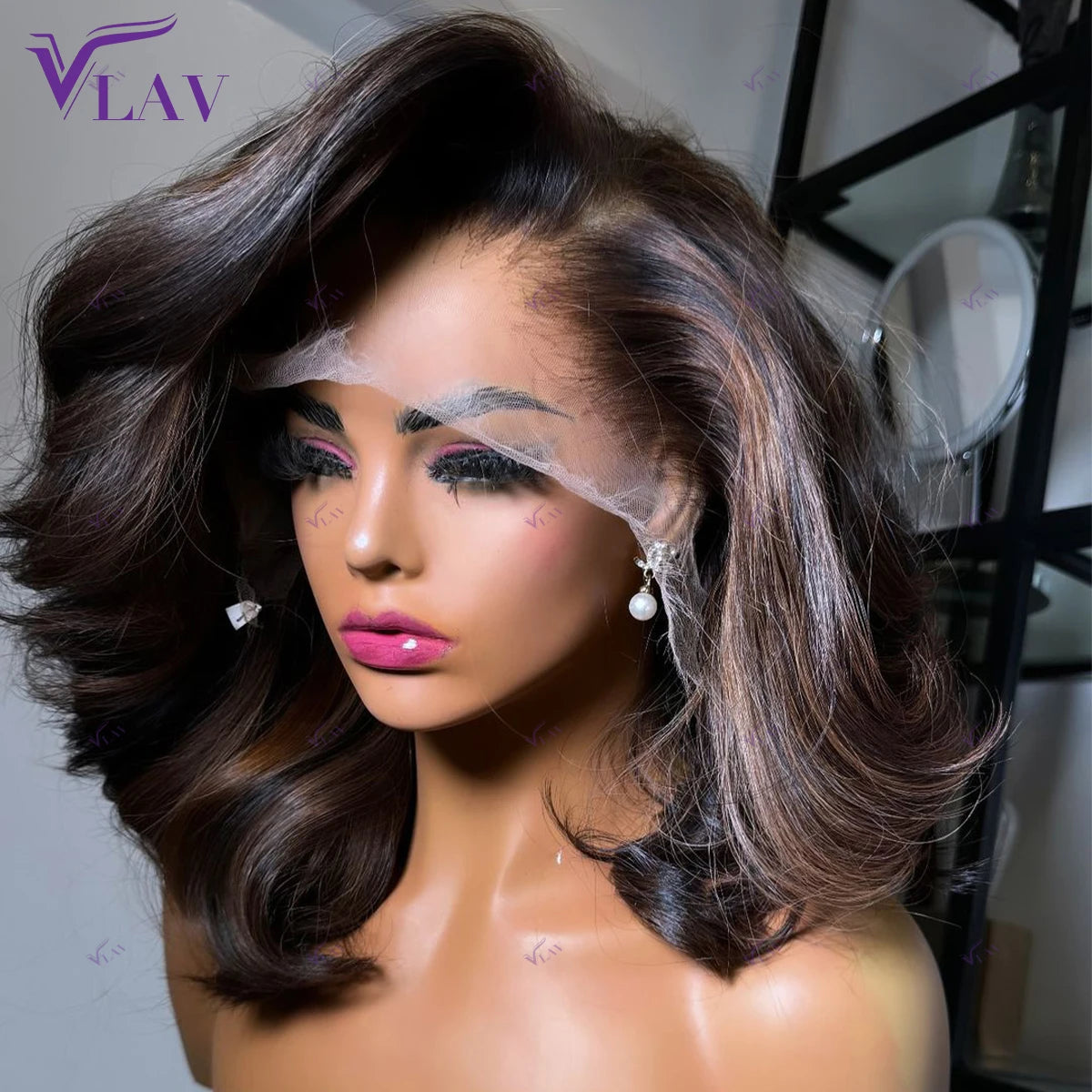 Human Hair Wig 13x4/13x6 Lace Frontal Wig Preplucked
