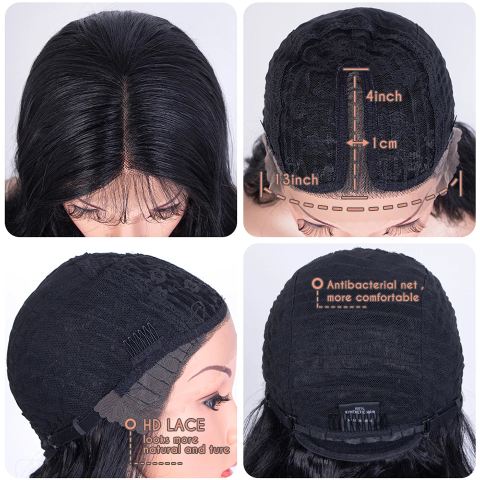 Synthetic Lace Frontal Wig