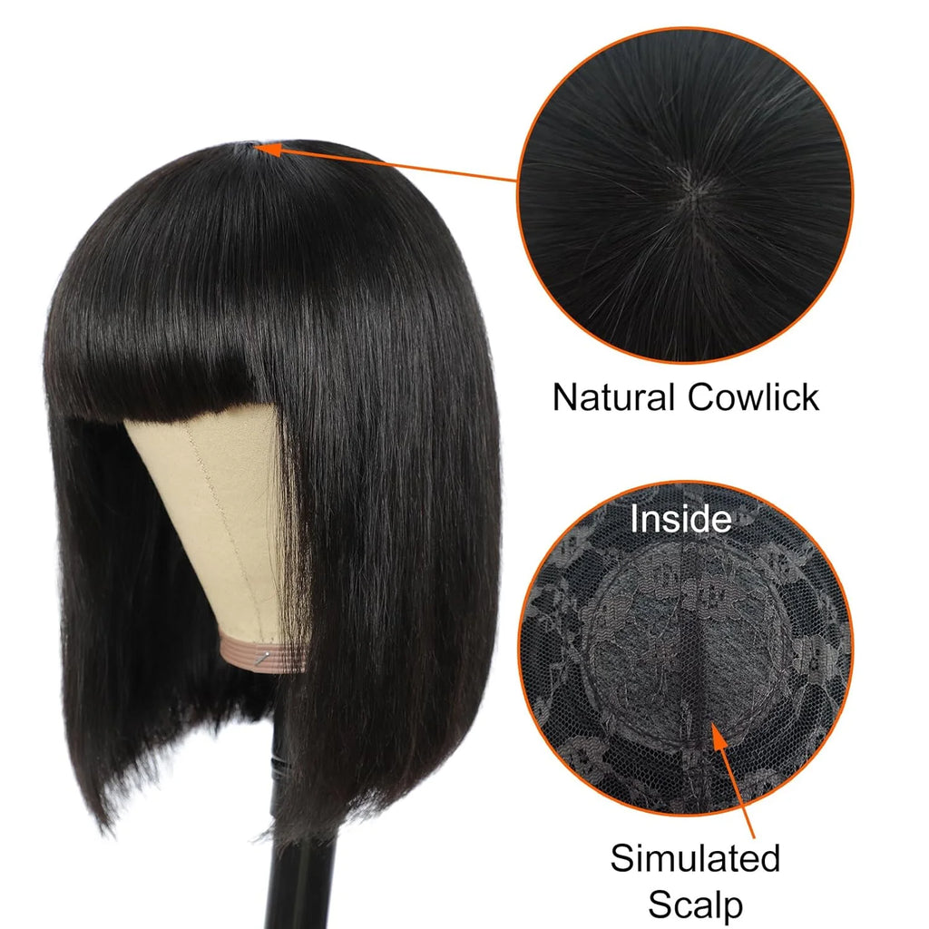 Human Hair Bob Wig