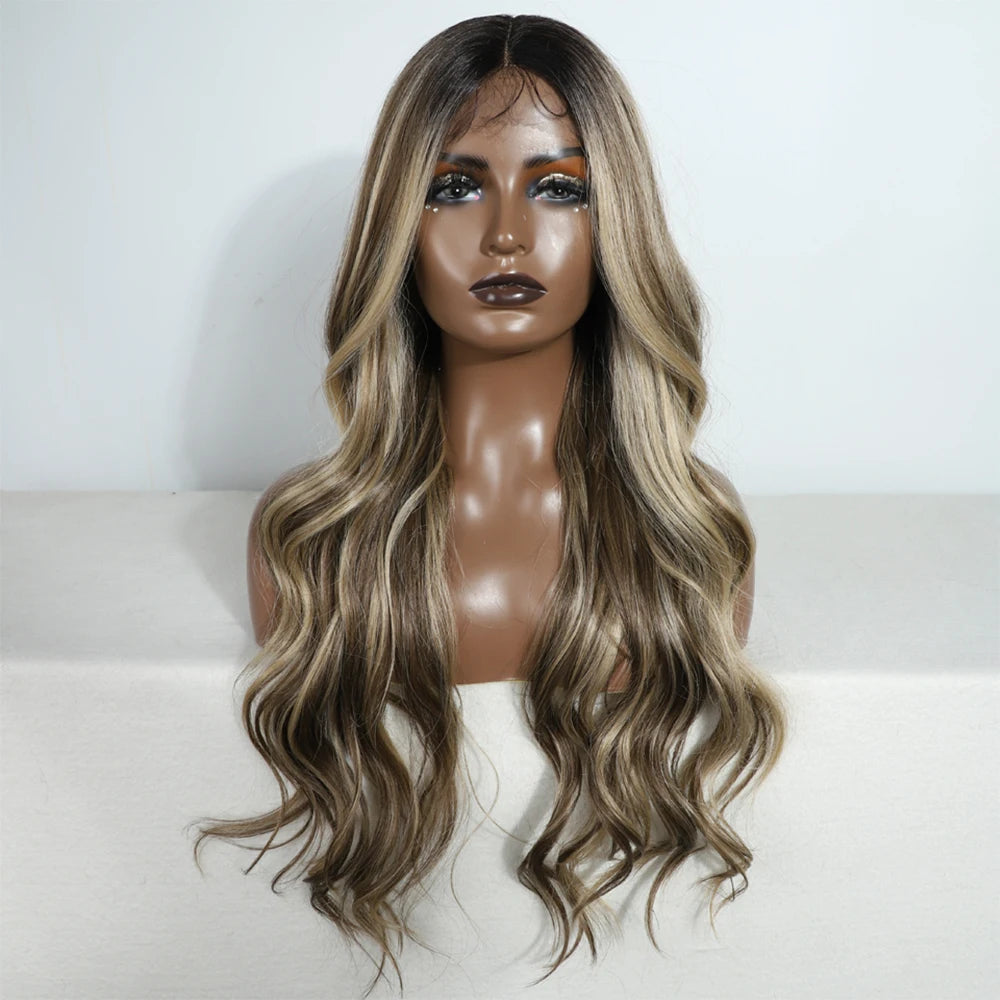 Synthetic Lace Frontal Wig